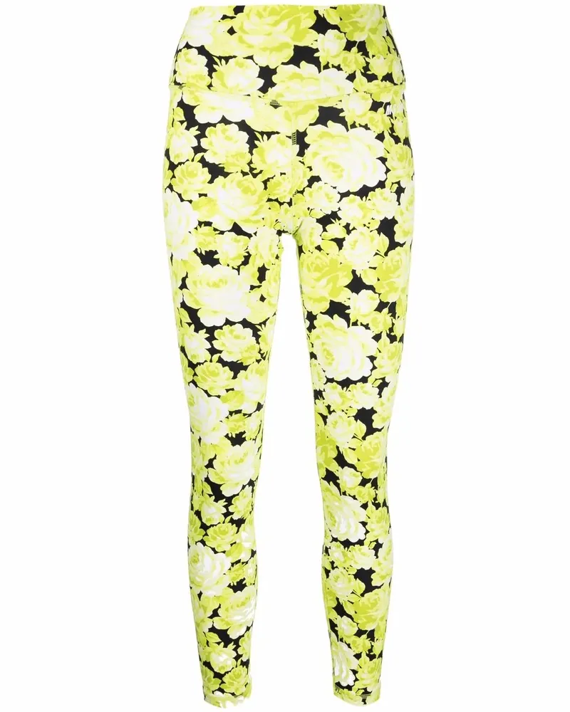 MSGM Leggings mit hohem Bund - Gelb Gelb