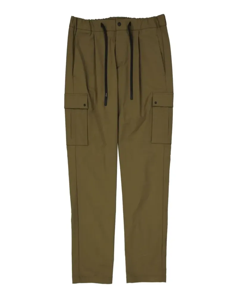Herno drawstring-waist cargo pants - Grün Grün