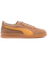 Puma Indoor R-Wildleder-Sneakers Braun