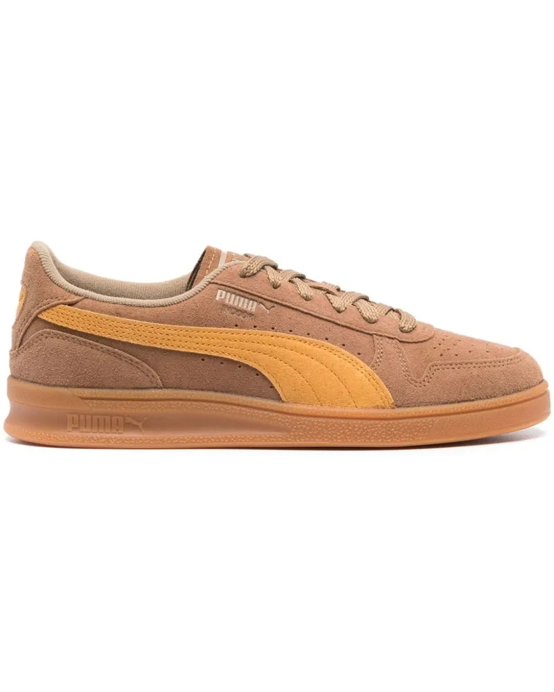 Puma Indoor R-Wildleder-Sneakers - Braun Braun