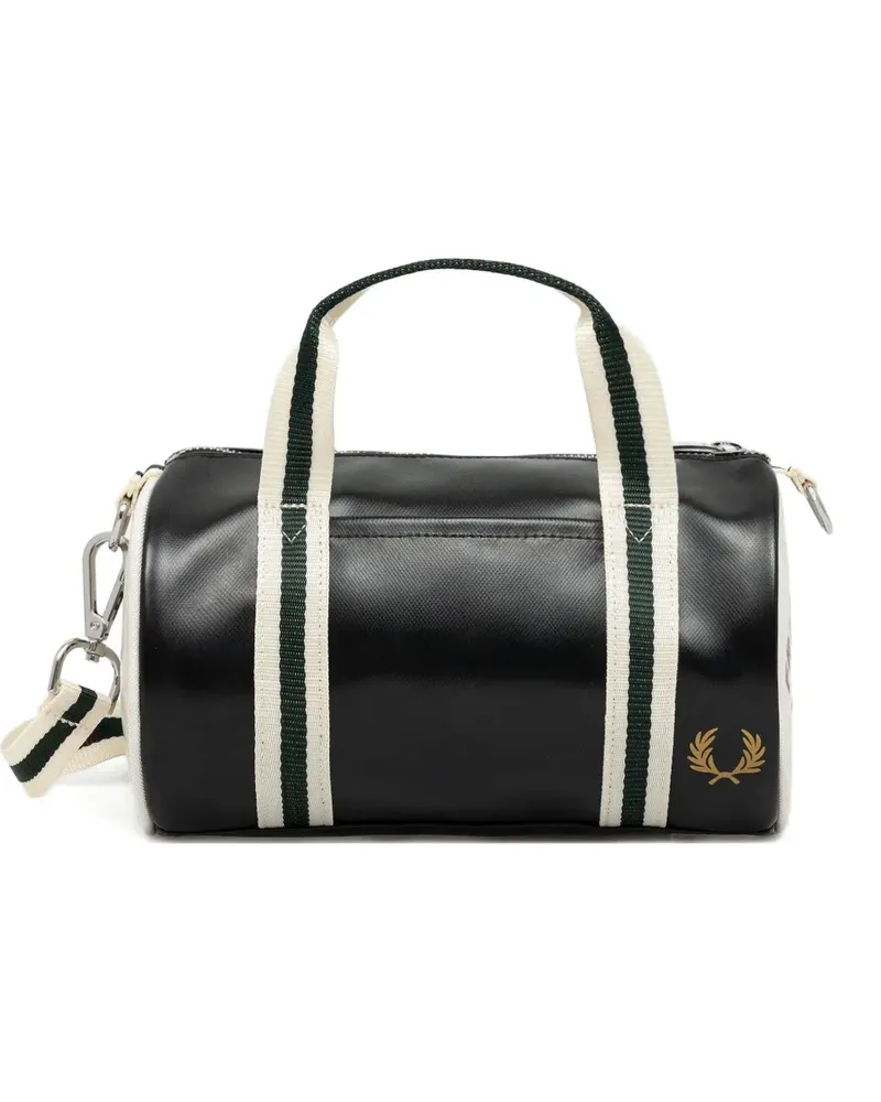 Fred Perry logo-print tote bag - Schwarz Schwarz