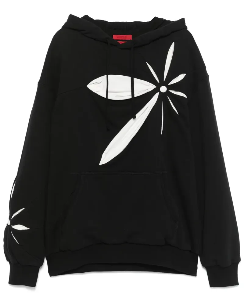 KUSIKOHC Oragami Hoodie - Schwarz Schwarz