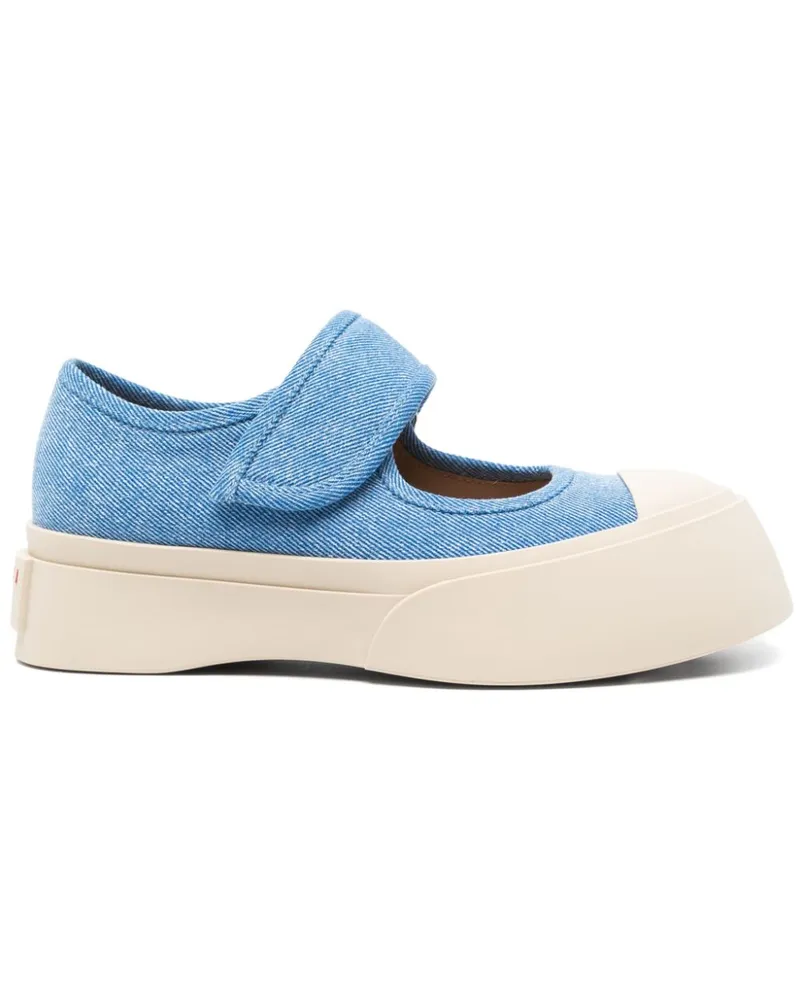 Marni Sneakers aus Denim - Blau Blau