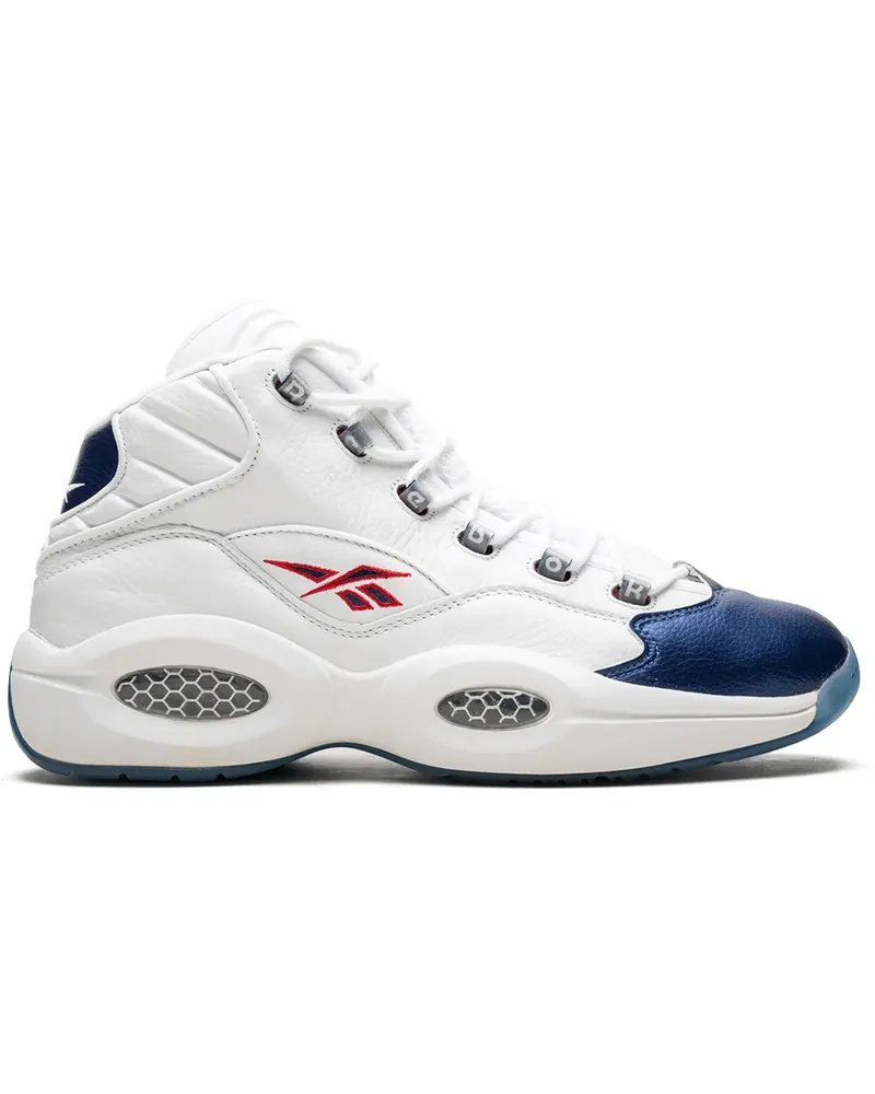 Reebok Question Mid' Sneakers - Weiß Weiß