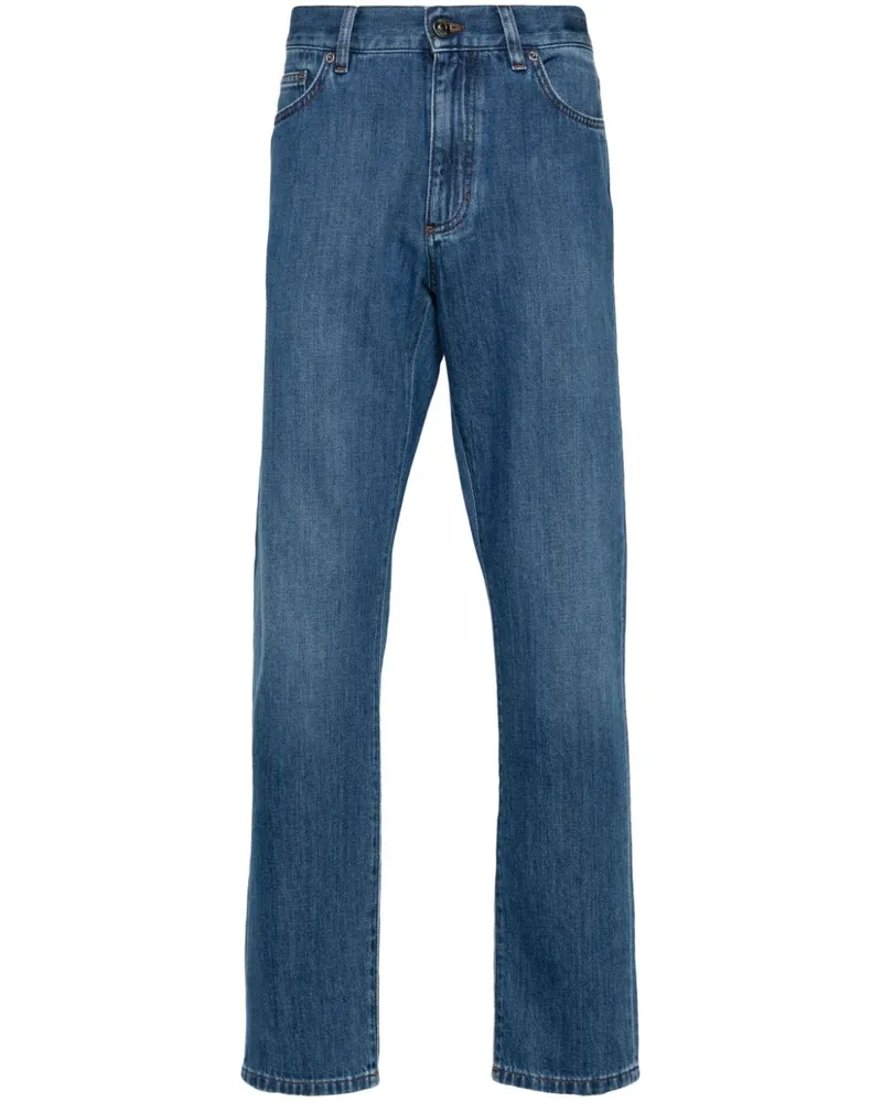 Ermenegildo Zegna City Slim-Fit-Jeans - Blau Blau