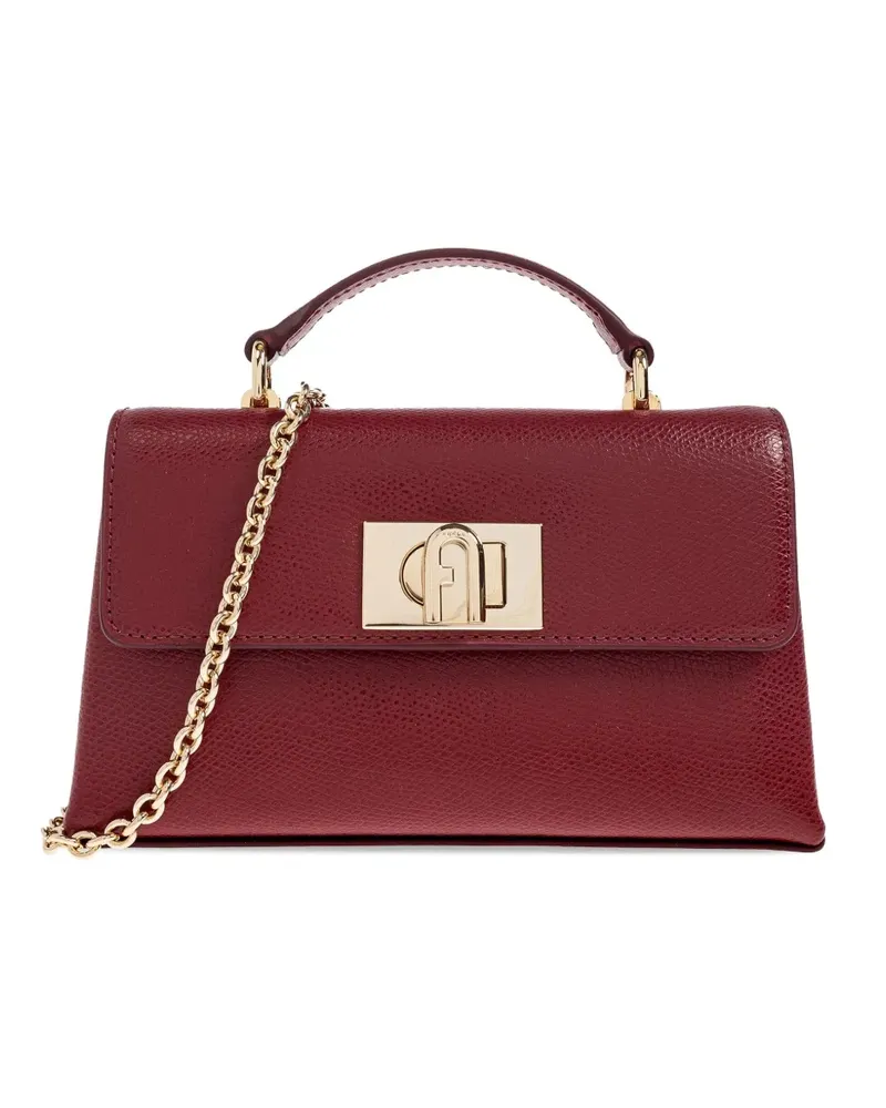 Furla Mini 1927 Tote Bag mit Kettenriemen - Rot Rot