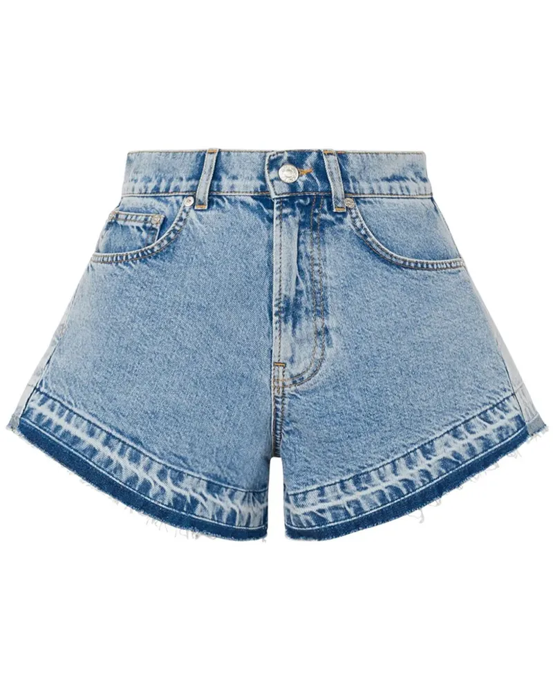 Moschino Klassische Jeans-Shorts - Blau Blau