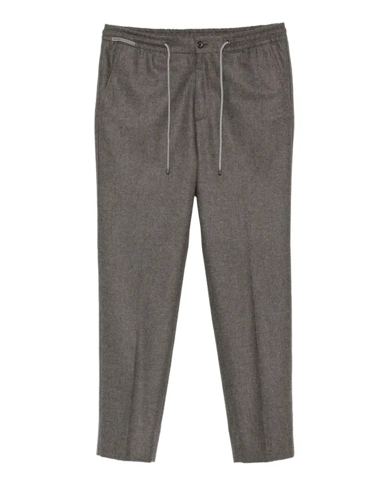 Corneliani Hose mit Kordelzug - Braun Braun
