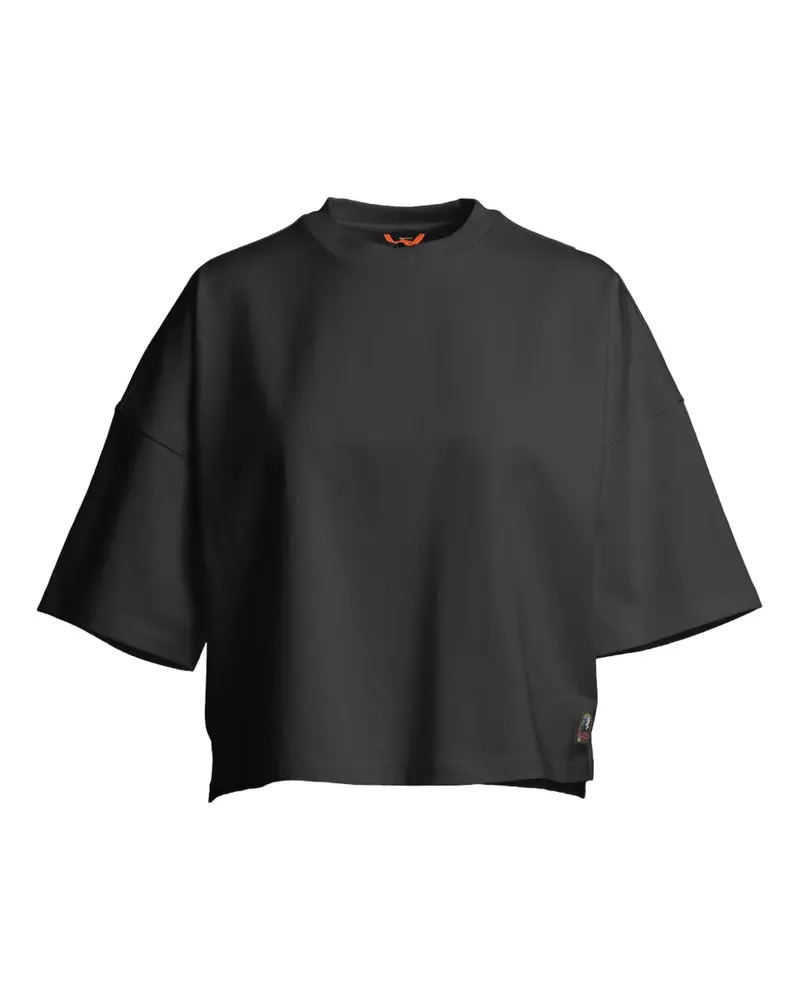 Parajumpers Kurzärmeliges Cropped-Oberteil - Schwarz Schwarz