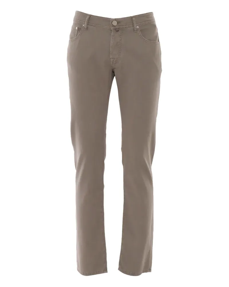 Jacob Cohën Nick Hose im Five-Pocket-Design - Braun Braun