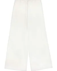 Maison Margiela Hose mit Kordelzug Weiß