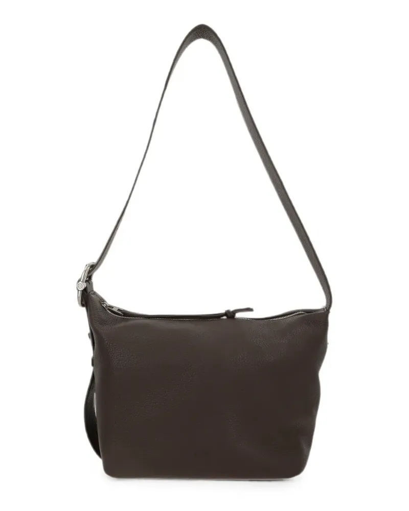 Loewe Schultertasche aus gekörntem Leder - Braun Braun