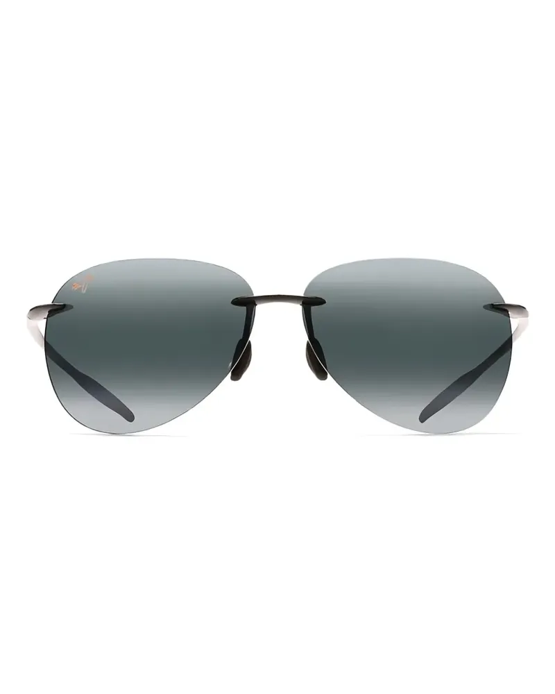 Maui Jim Rahmenlose Sugar Beach Sonnenbrille - Schwarz Schwarz
