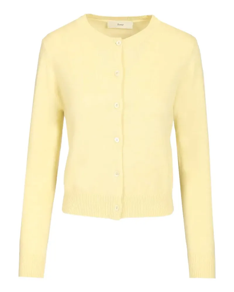Dunst crew-neck cardigan - Gelb Gelb