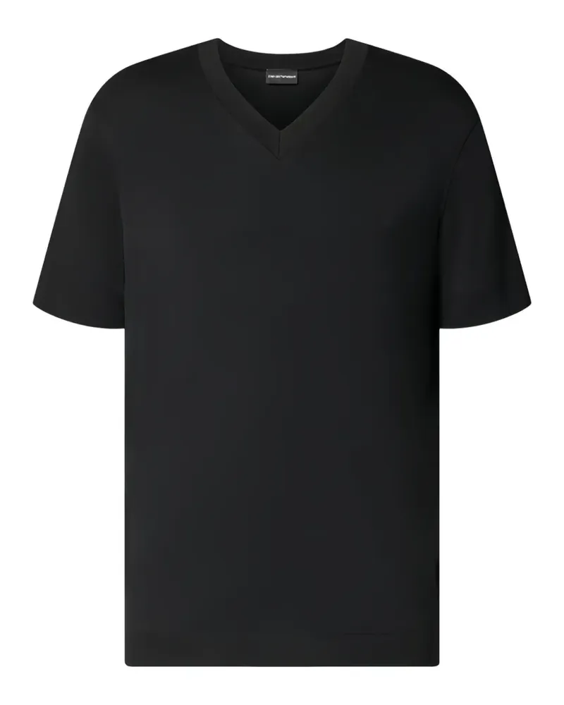 Emporio Armani V-neck T-shirt - Schwarz Schwarz