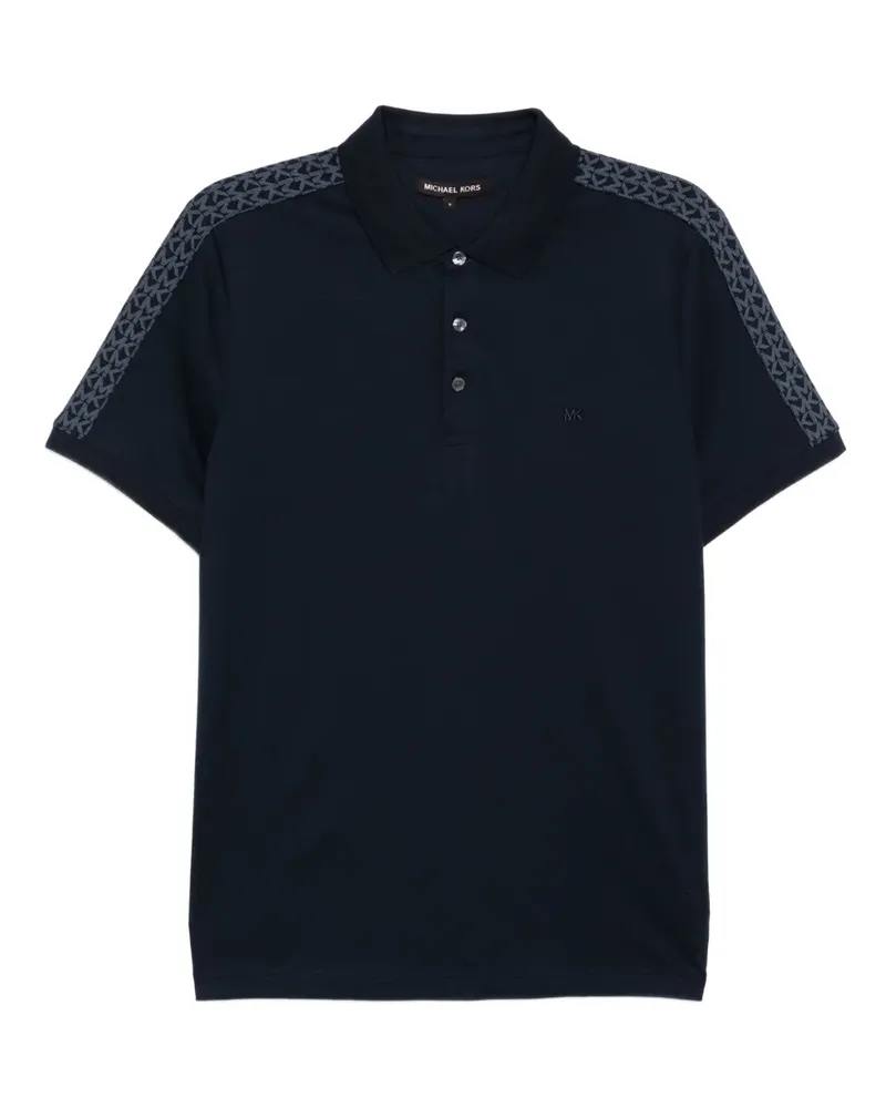 Michael Kors Poloshirt mit Logo-Stickerei - Blau Blau