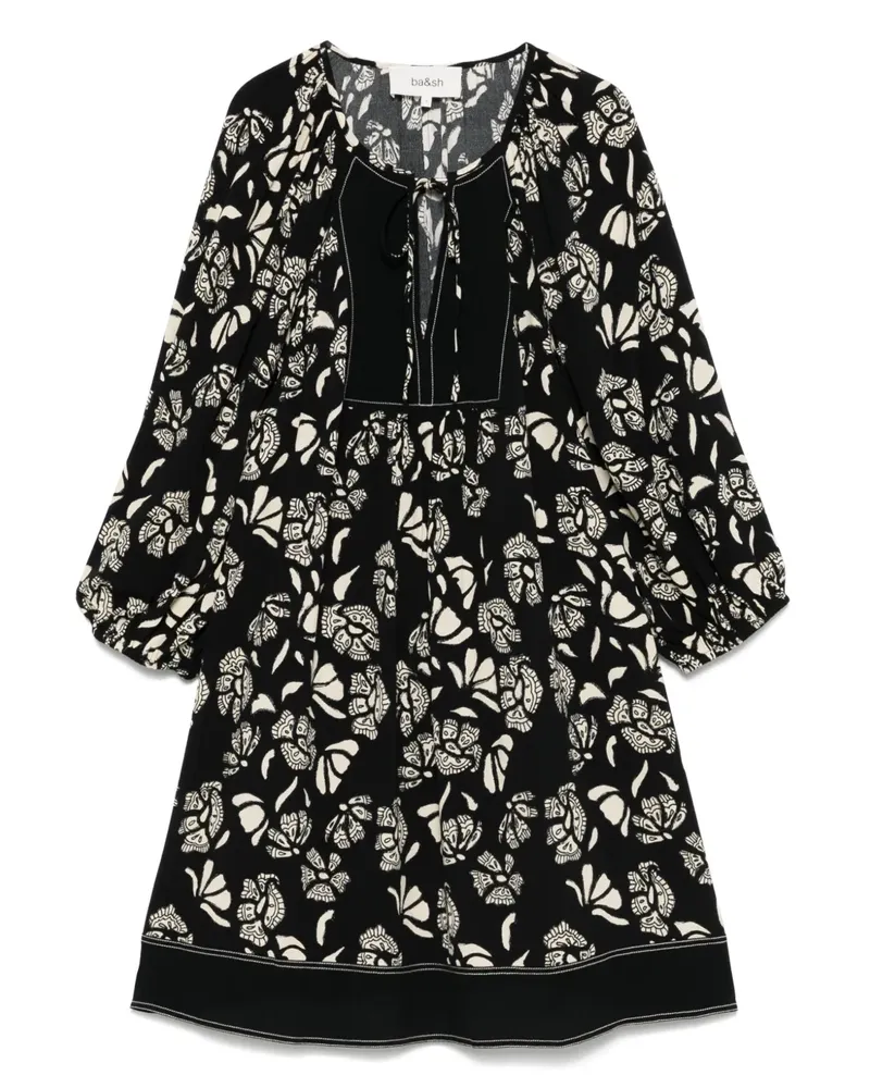 ba&sh Amy Minikleid - Schwarz Schwarz