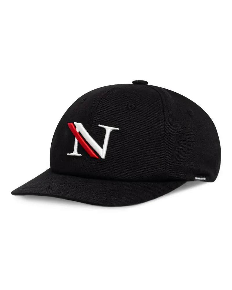 Neighborhood Baseballkappe mit Logo-Stickerei - Schwarz Schwarz