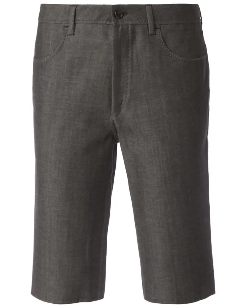 Yang Li Klassische Shorts mit knielangem Schnitt - Schwarz Schwarz