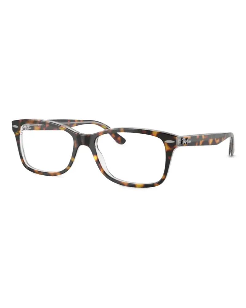 Ray Ban Brille mit Logo - Braun Braun
