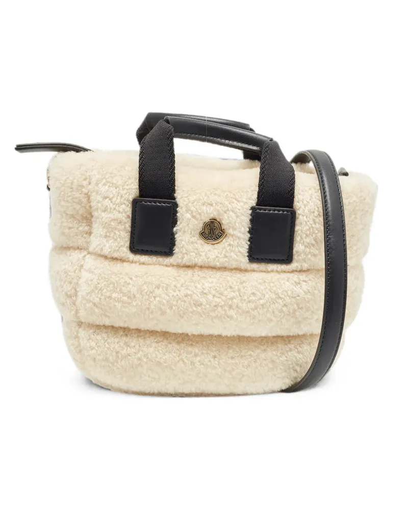 Moncler Caradoc Teddy-Tote Bag - Nude Nude