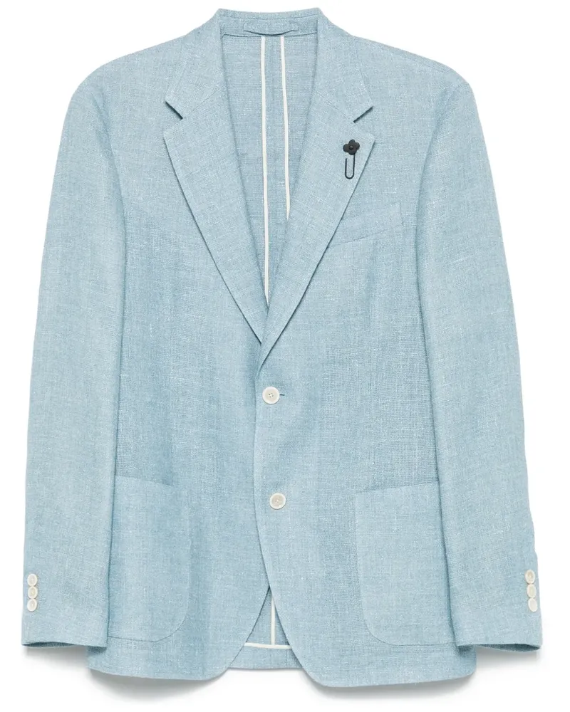 LARDINI Einreihiges Sakko - Blau Blau