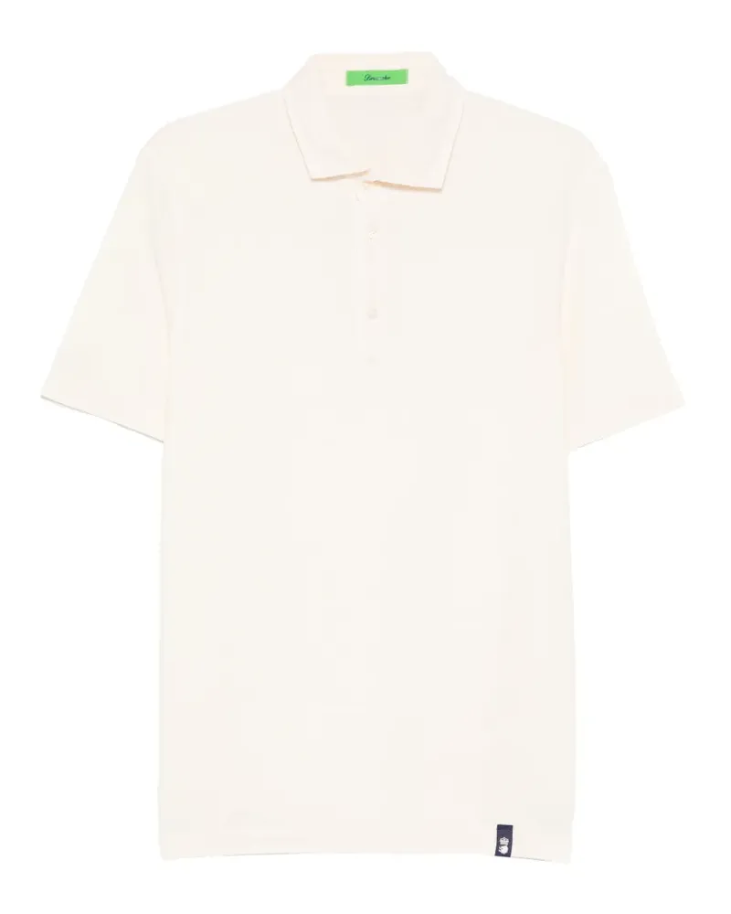 Drumohr  short-sleeve polo shirt - Nude Nude