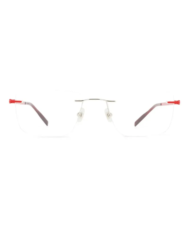 Montblanc Rahmenlose Brille - Silber Silber