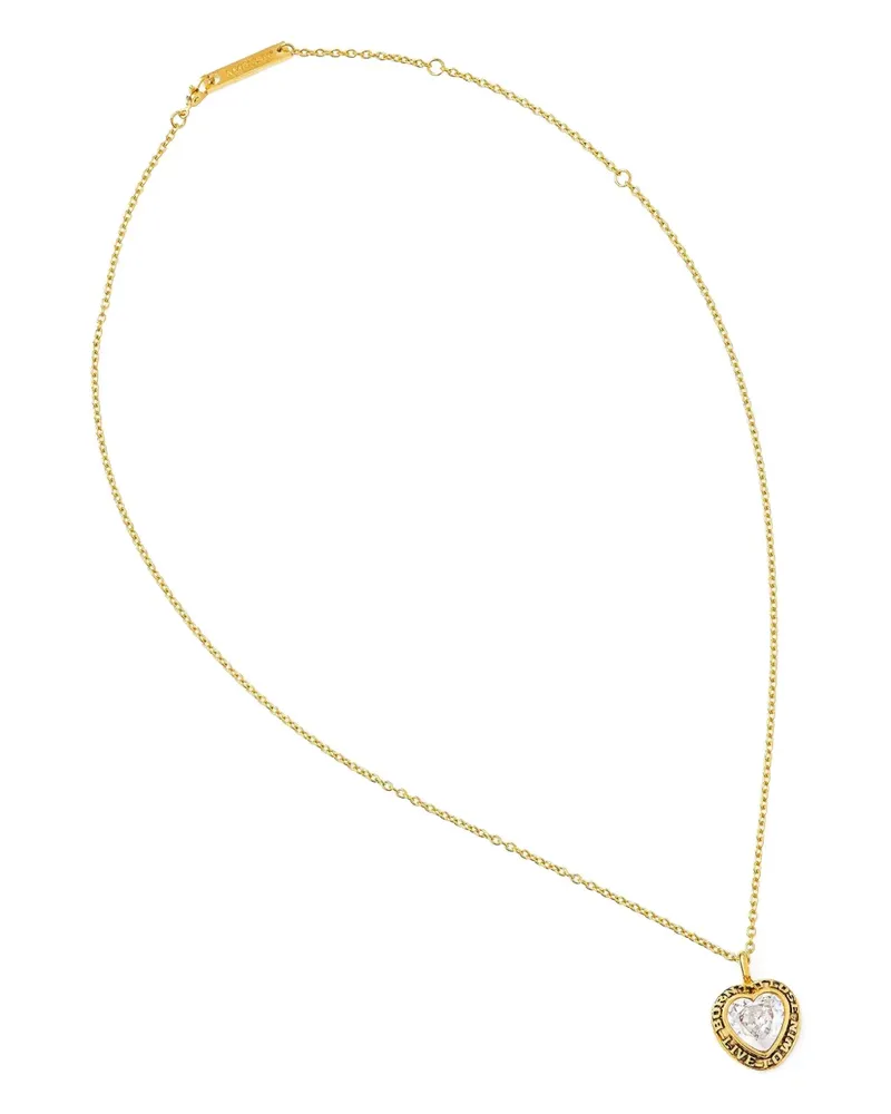 AMBUSH Halskette in Herzform - Gold Gold
