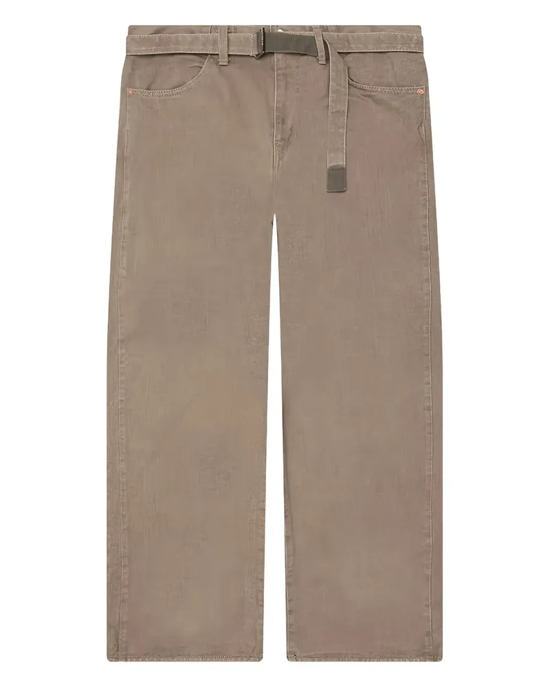 Sacai Hose mit Gürtel - Beige Beige