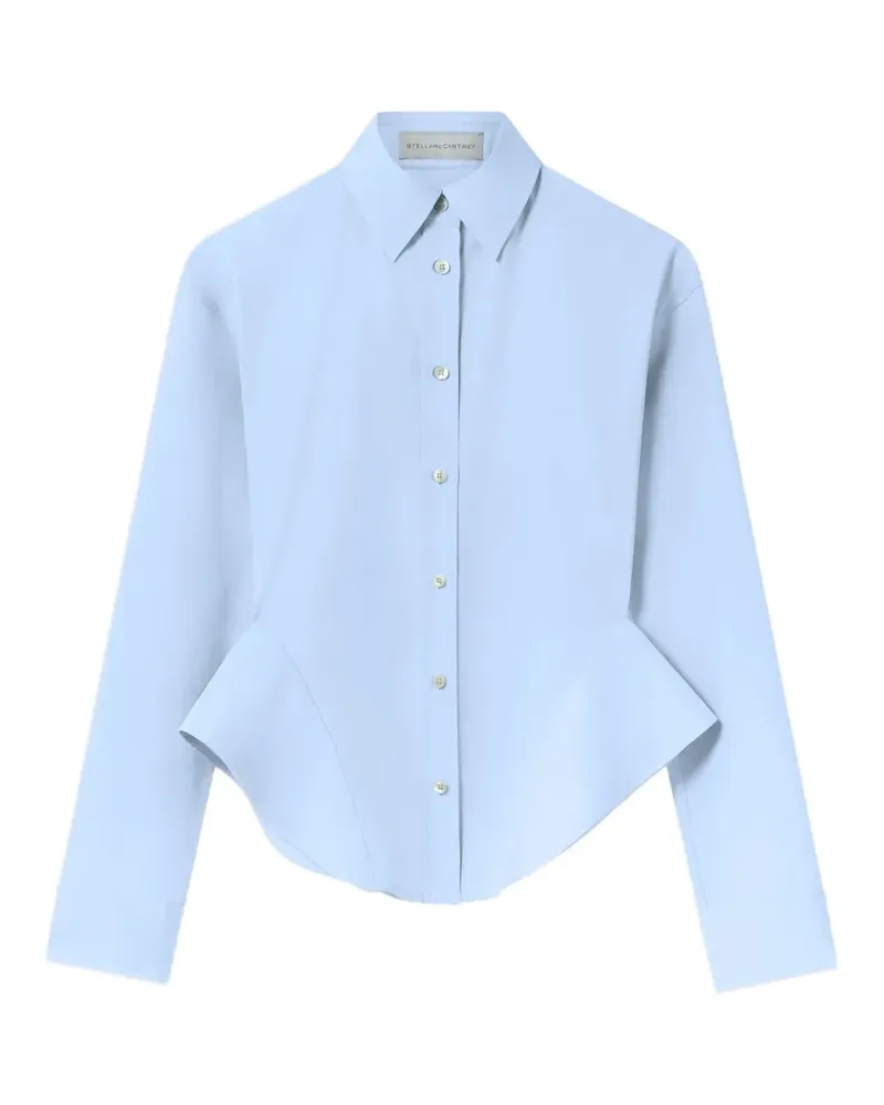 Stella McCartney Hemd mit Schößchen - Blau Blau