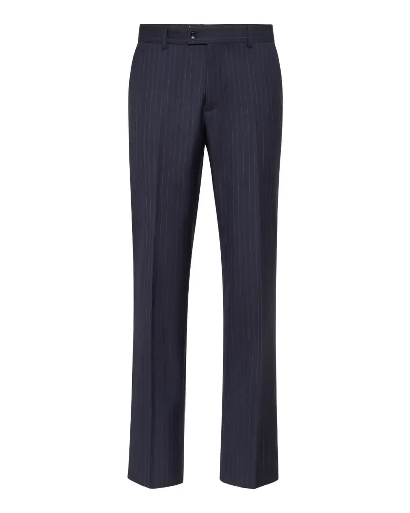 Billionaire Gessato Hose mit Nadelstreifen - Blau Blau