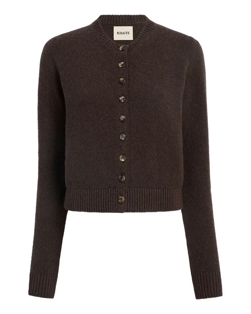 KHAITE Everheart Cardigan - Braun Braun