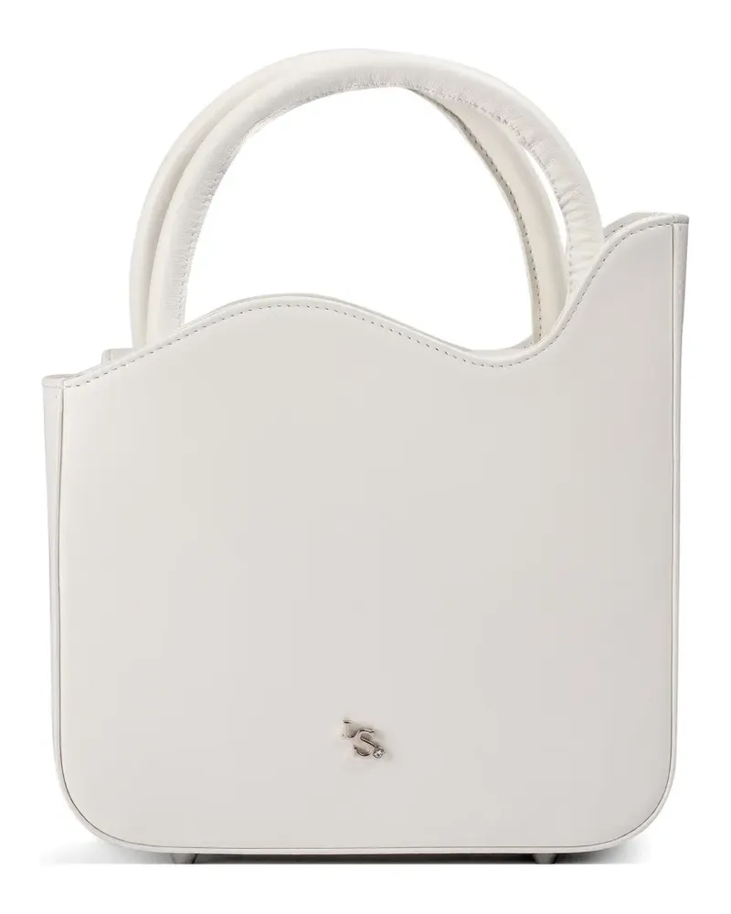 Le Silla medium Ivy leather bag - Weiß Weiß