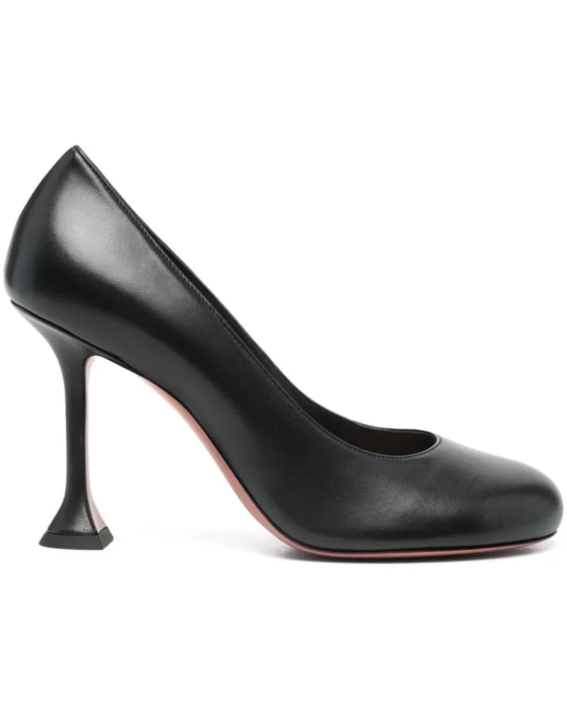 Amina Muaddi Pumps 80mm - Schwarz Schwarz