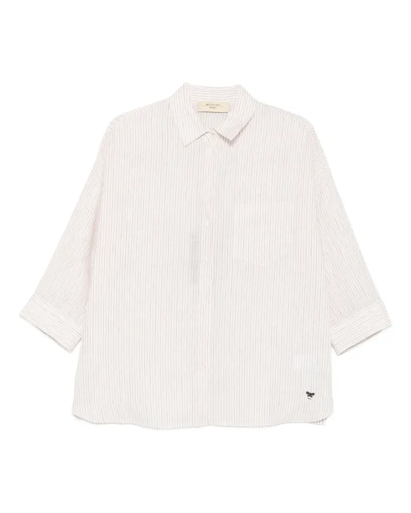 Max Mara Panetto striped shirt - Rosa Rosa