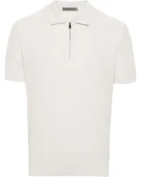 Corneliani Gestricktes Poloshirt Nude