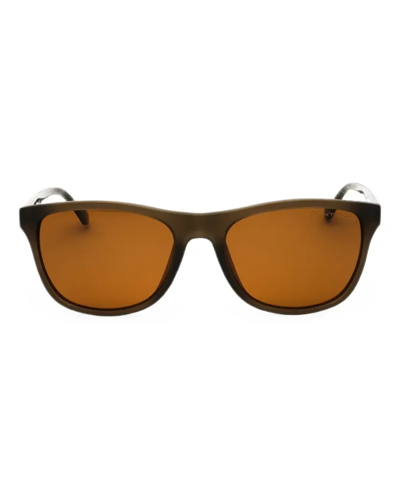 Gant rectangle-frame sunglasses - Braun Braun