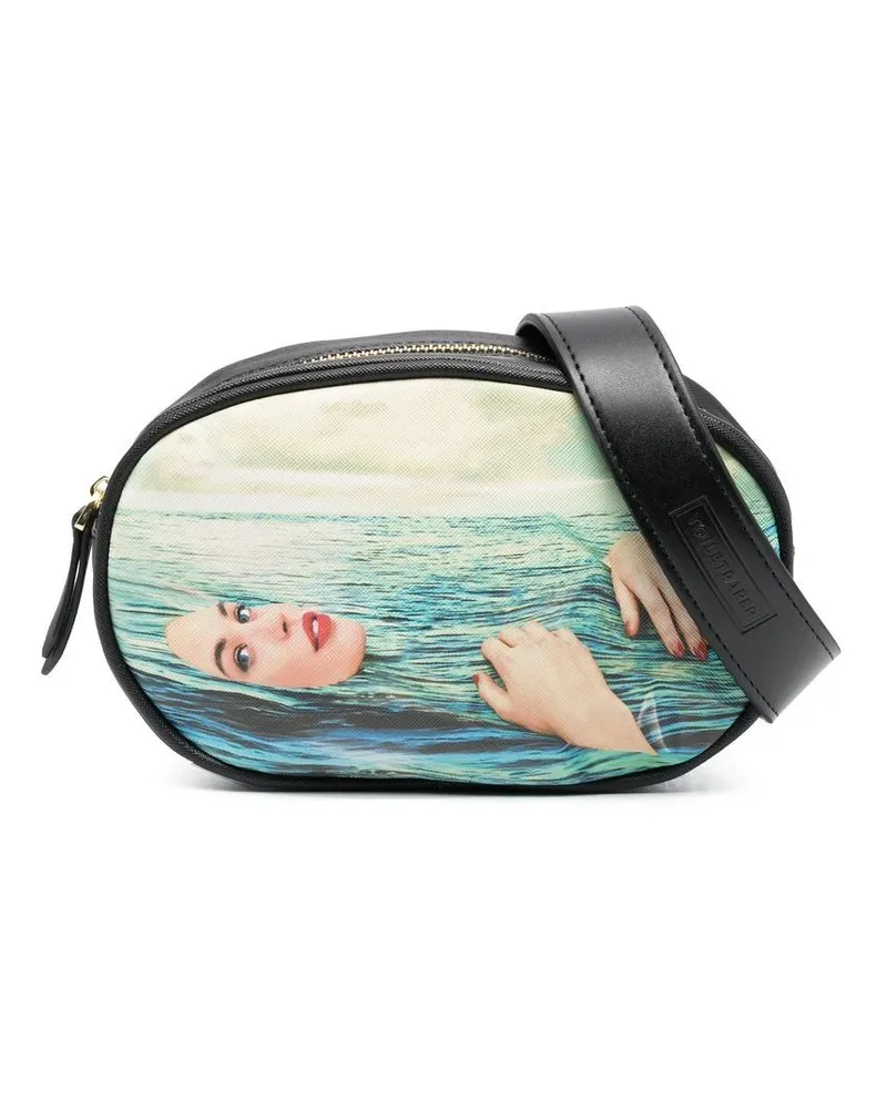 Seletti Toiletpaper Seagirl Gürteltasche - Schwarz Schwarz