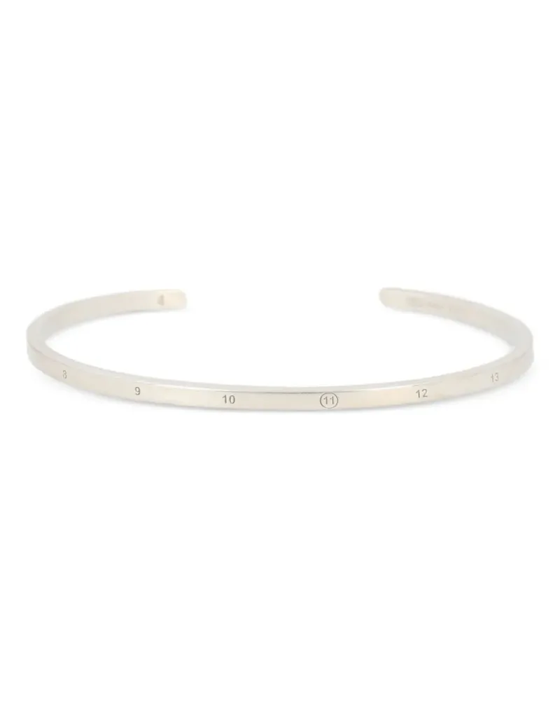 Maison Margiela Numbers Armspange - Silber Silber