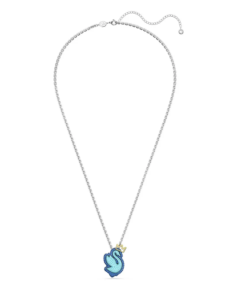 Swarovski Halskette mit Kristallen - Silber Silber