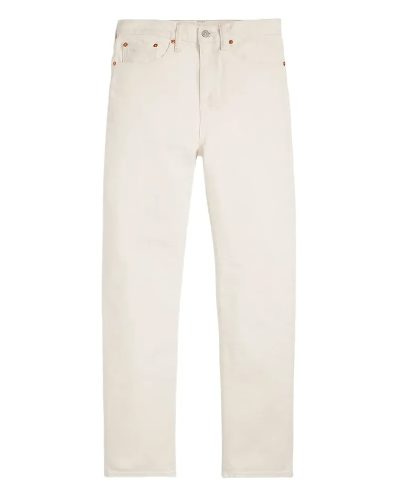 Ralph Lauren Cream Straight-Leg-Jeans - Nude Nude