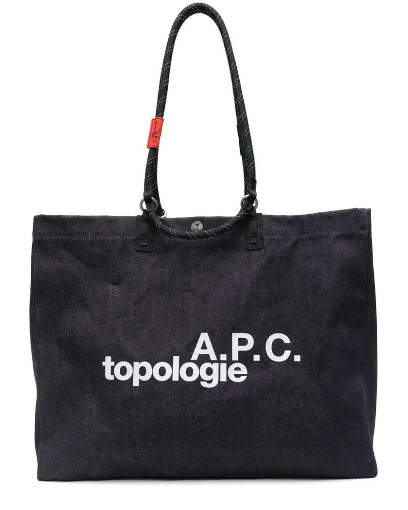 A.P.C. A.P.C Tote Bag Blau