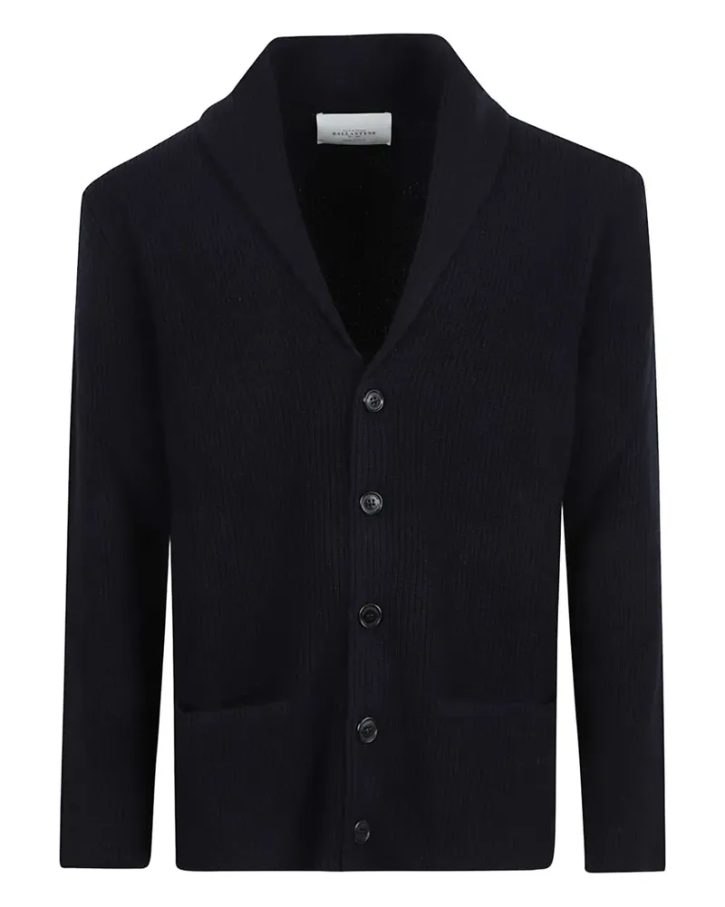 Ballantyne Geknöpfter Cardigan mit Schalkragen - Blau Blau