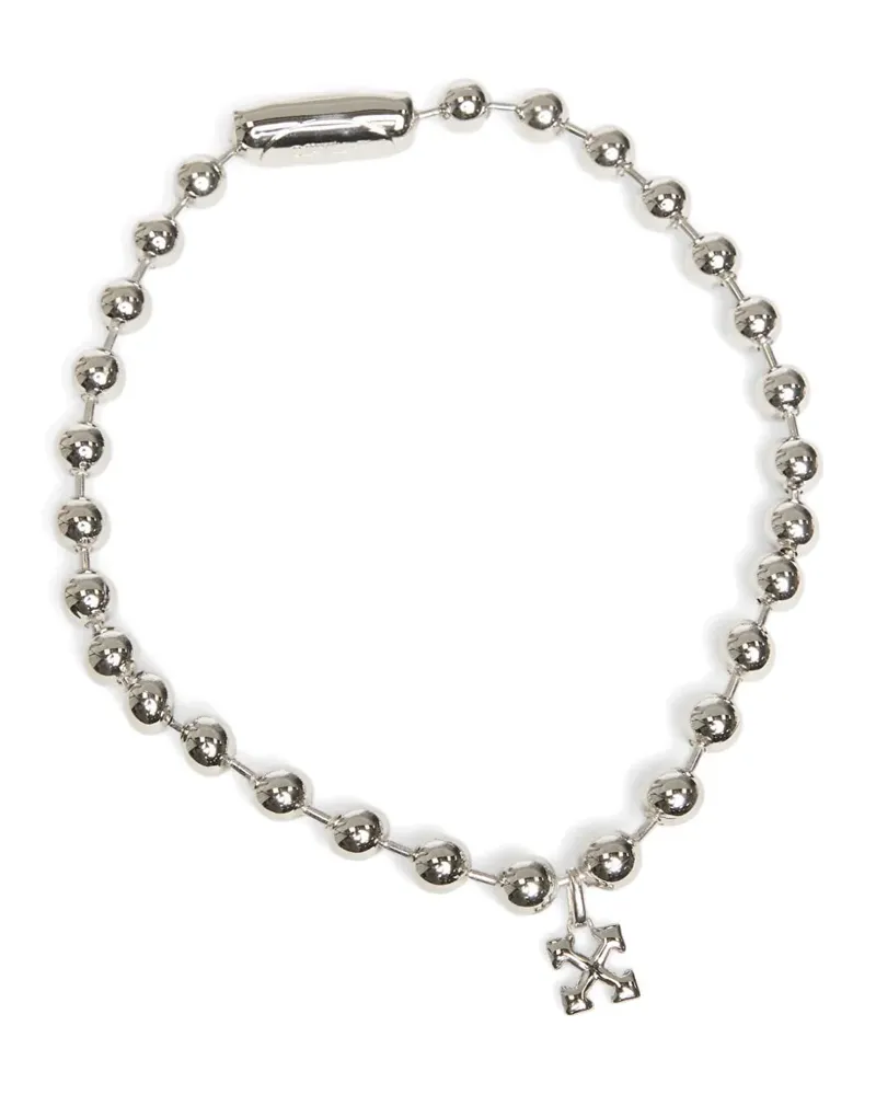 OFF-WHITE Arrow Kugelkette - Silber Silber