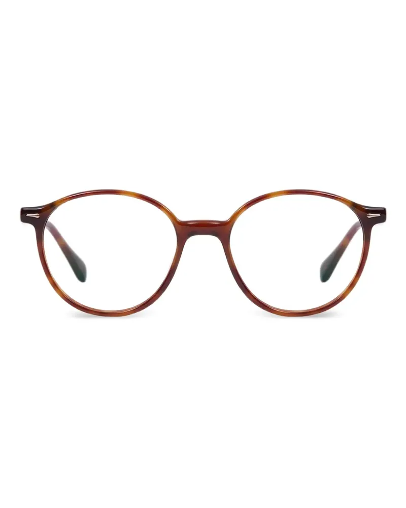 GIGI STUDIOS Brille mit rundem Gestell - Braun Braun