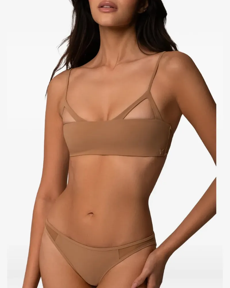 Kiki De Montparnasse cut-out bikini bottom - Nude Nude