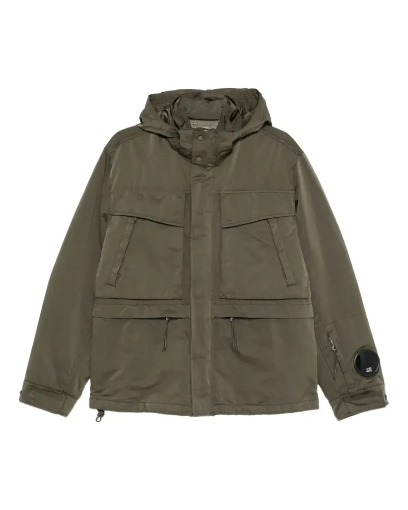 C.P. Company Jacke mit Goggle-Kapuze - Grün Grün