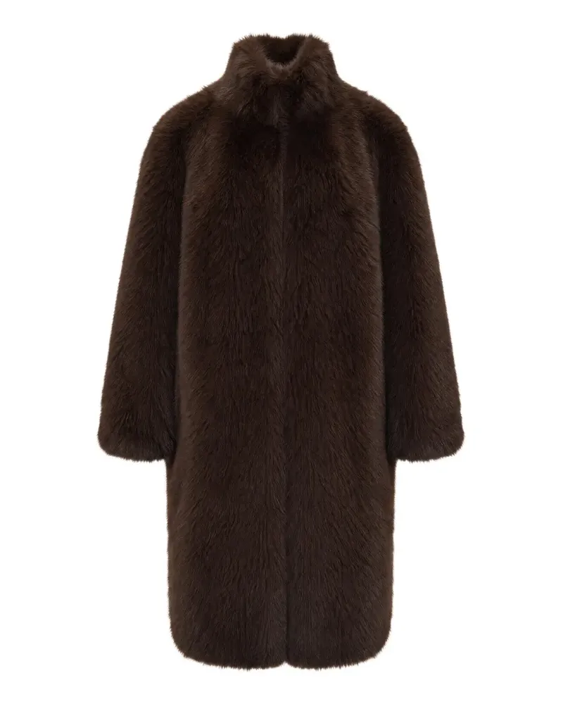 Liu Jo faux-fur coat - Braun Braun