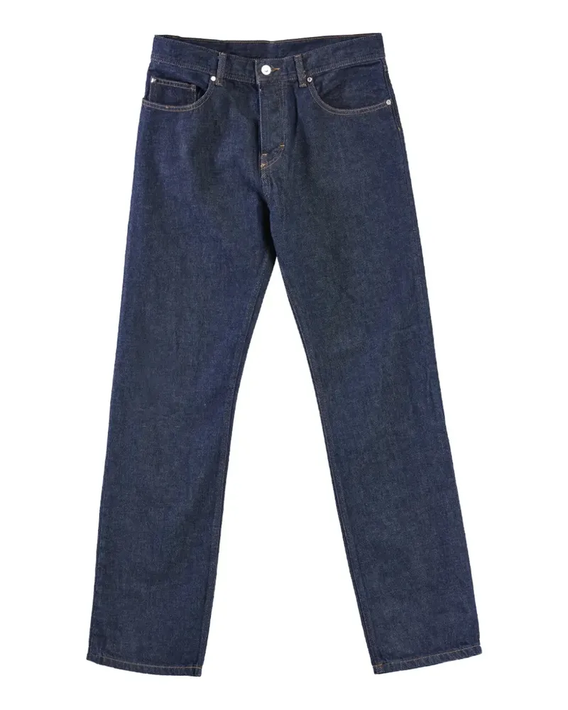 Karl Lagerfeld Gerade Jeans im Five-Pocket-Design - Blau Blau